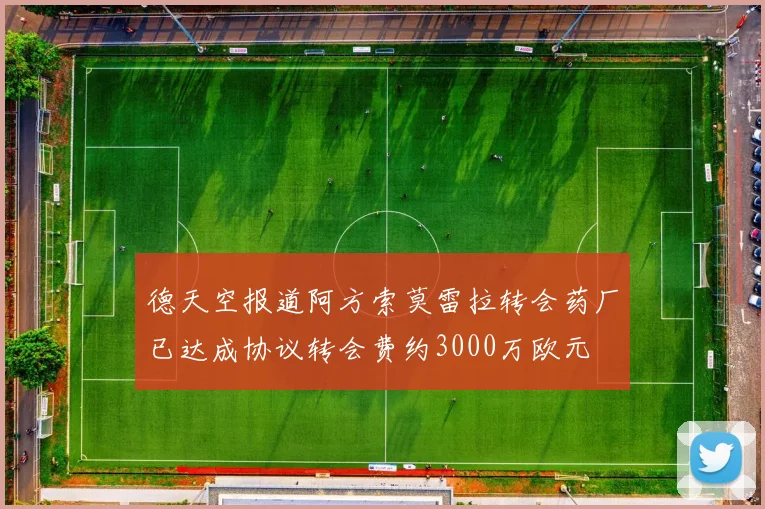 德天空报道阿方索莫雷拉转会药厂已达成协议转会费约3000万欧元